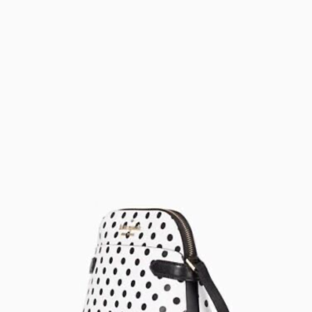 NWT Kate Spade New York Staci Polka Dot Dome Crossbody in Cream Multi - Picture 3 of 8